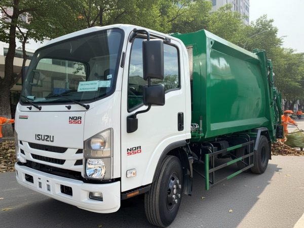 Xe chở rác 7m3 Isuzu