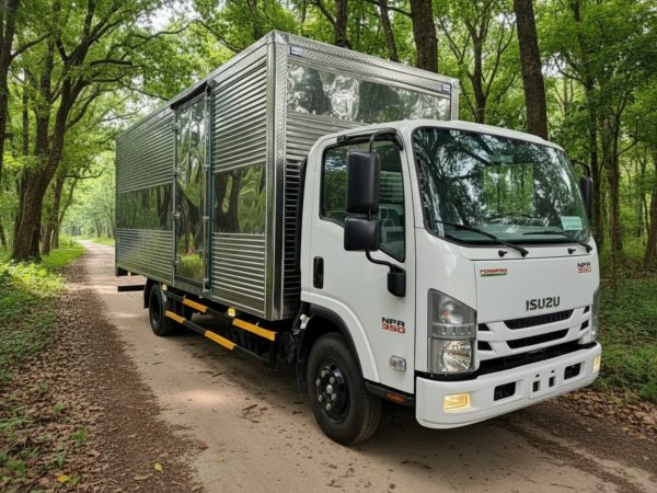 Xe tải 3.5 tấn Isuzu NPR 350 Euro 5 thùng dài 6.2m