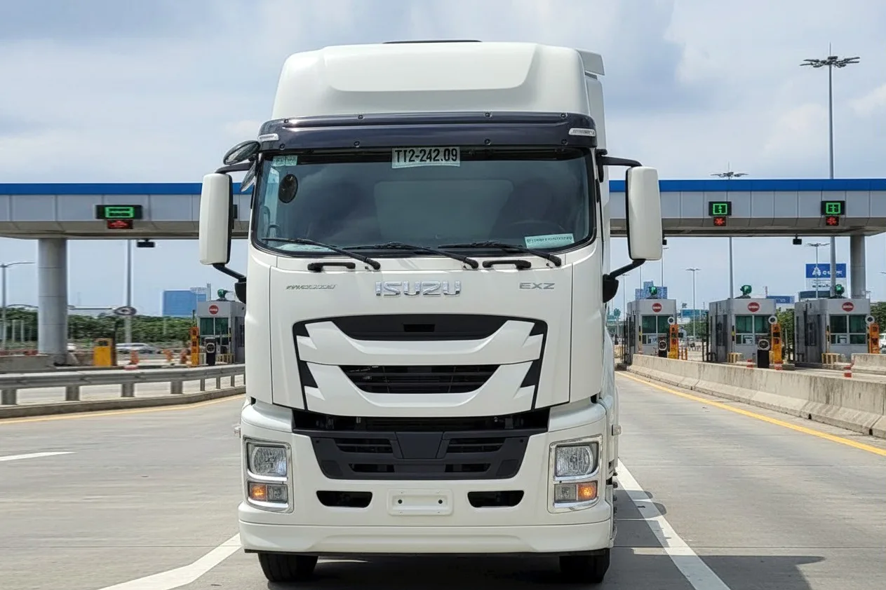 Ngoại thất xe đầu kéo Isuzu