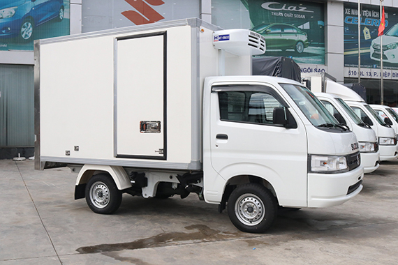 Xe tải Đông Lạnh Suzuki Carry Pro Thùng Composite