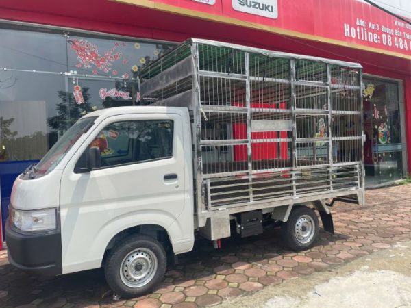 Xe Chở Gia Cầm Suzuki Carry Pro Thùng Dài 2m7