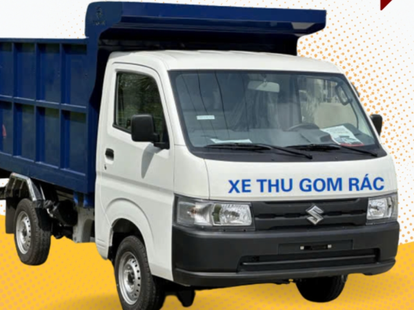 Xe Chở Rác Suzuki Carry Pro 3,8m3