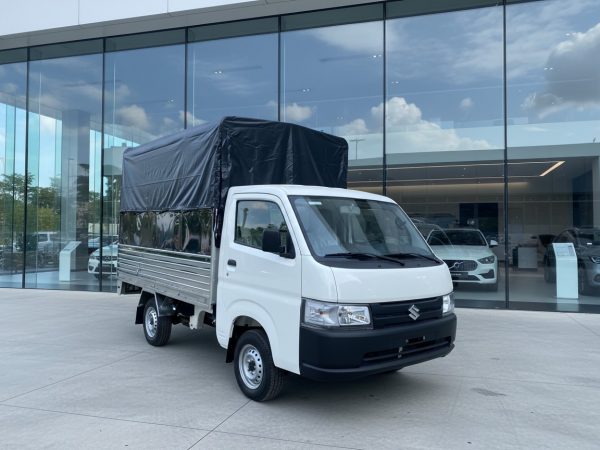 Xe tải Suzuki Super Carry Pro: Thùng bạt 2m7