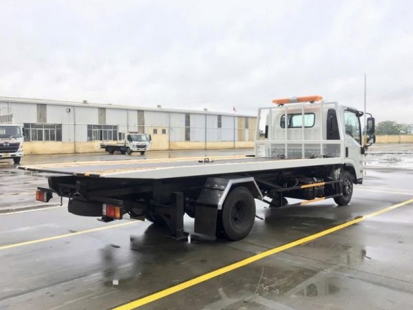 Xe cứu hộ sàn trượt Isuzu NPR400