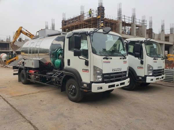 Xe Xitec Phun Tưới Nhựa Đường, Nhũ Tương 5m3 Isuzu FRR650