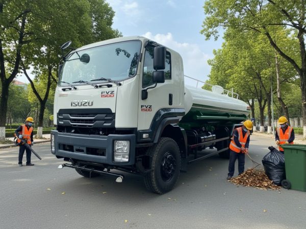 Xe Ô Tô Xi Téc Phun Nước 14m3 Isuzu FVZ1500 FVZ60TE5 (-A)