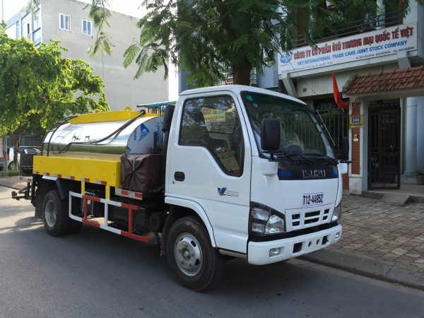 Xe Xitec Phun Tưới Nhựa Đường
