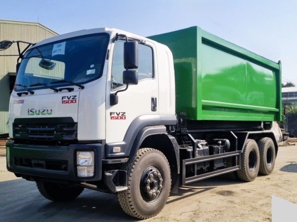 Xe rác thùng rời (Hooklift) 22m3 Isuzu FVZ1500 Euro 5