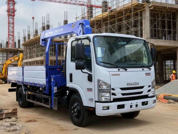 Xe tải cẩu 3 tấn Isuzu NQR550 | Tadano TM-ZE364MH Euro5